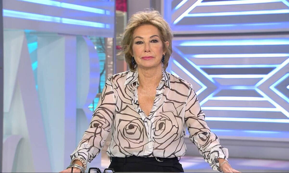 Ana Rosa, presentadora estrella de 'Mediaset'.