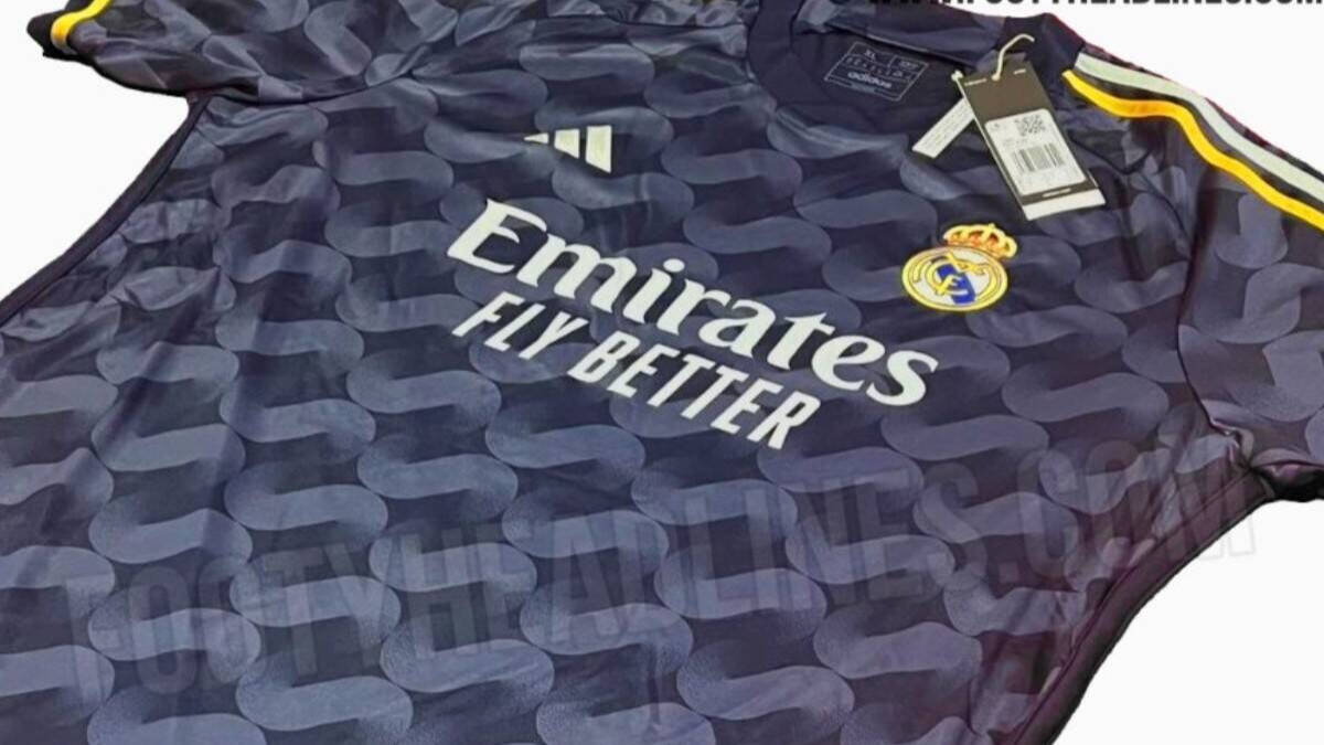 La segunda camiseta del Real Madrid para la temporada 2023-24.
