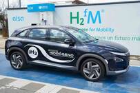 Hyundai estrena con el Nexo la primera hidrogenera pública de España