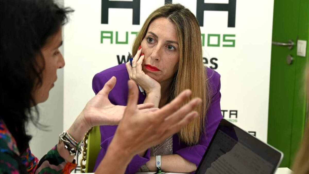 La presidenta del PP en Extremadura y candidata a la presidencia, María Guardiola.
