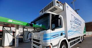 Iberdrola instalará puntos de recarga para camiones de mercancías en España