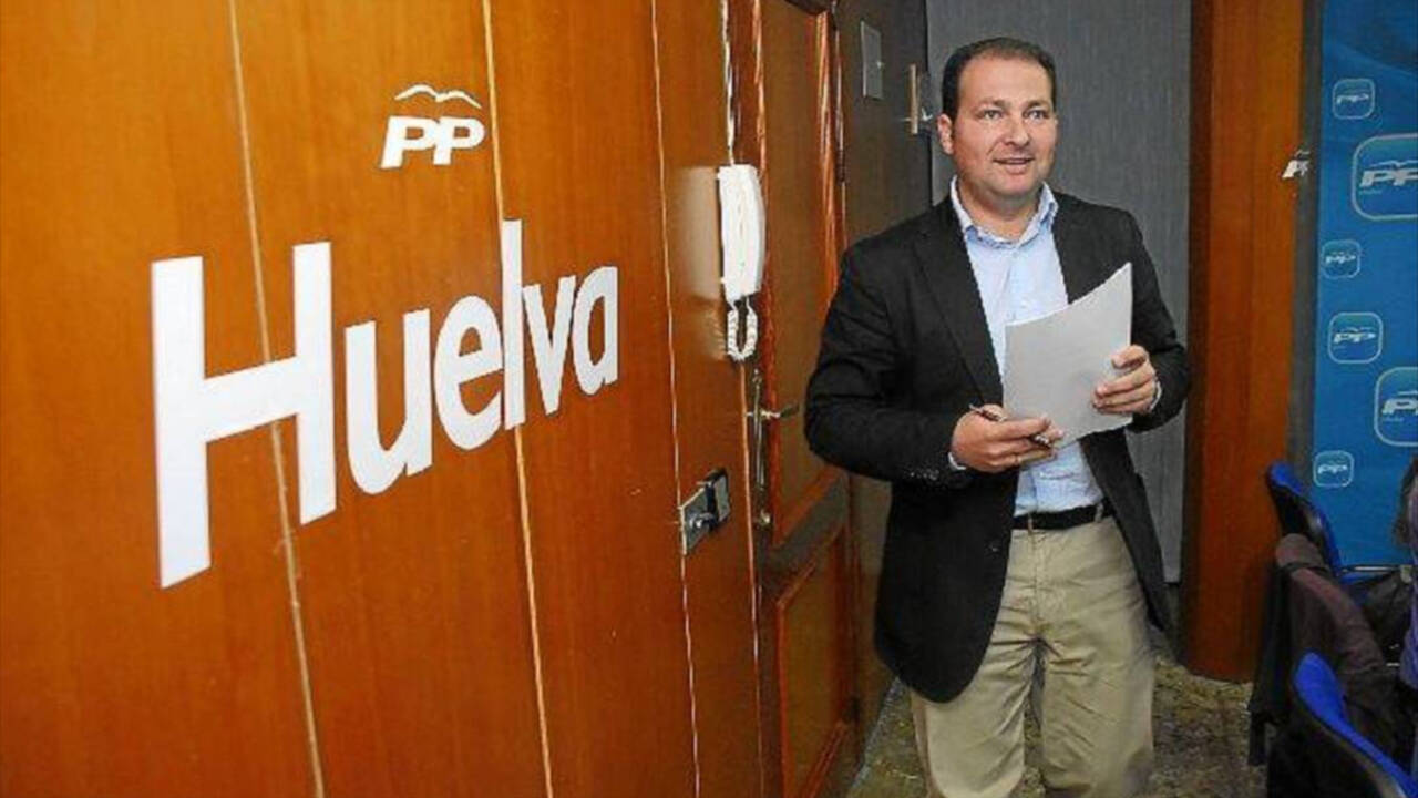 El futuro presidente de la Diputación Provincial de Huelva y alcalde de Aljaraque, David Toscano.