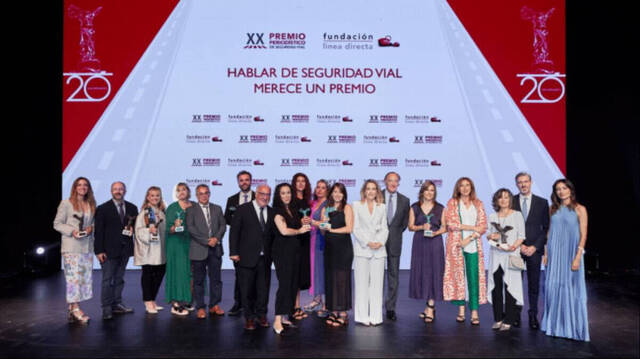 La Fundación Línea Directa entrega los Premios Periodísticos de Seguridad Vial