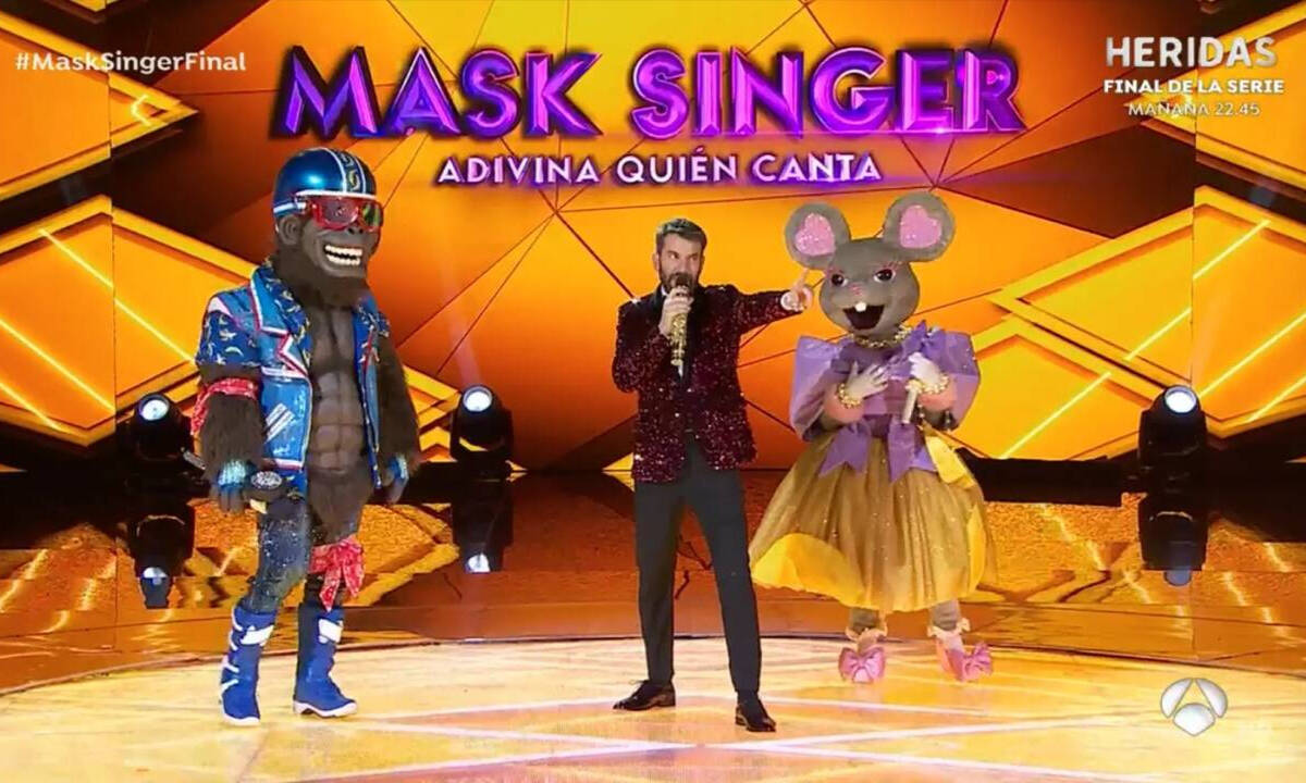 Gorila y Ratita ganan la tercera edición de 'Mask Singer'.