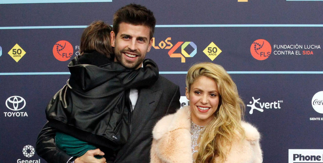 Shakira, Piqué, en una foto de archivo.