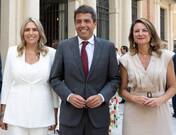 Mazón asiste a la investidura de Marta Barrachina en la Diputación de Castellón