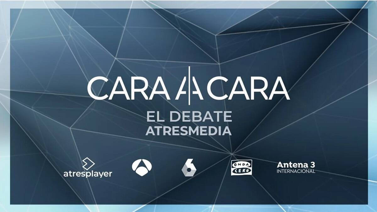 El debate 'cara a cara' se podrá ver en todos los canales y plataformas de Atresmedia