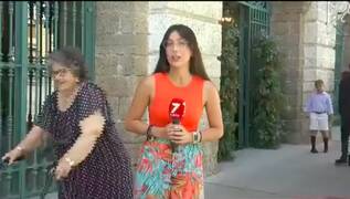 Vídeo viral: lo que le ocurre a la reportera en pleno directo sólo puede pasar en Cádiz