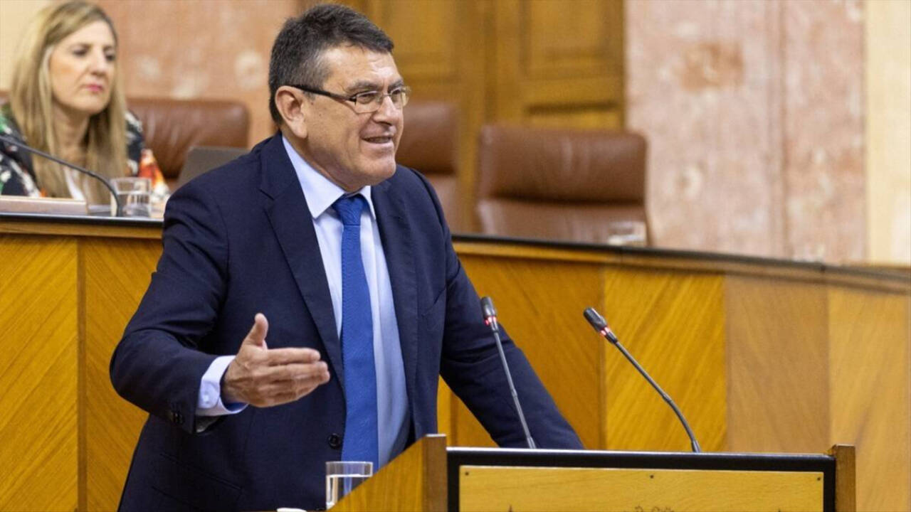 El parlamentario andaluz de Vox por Huelva, Rafael Segovia, encabeza la lista de Vox al Senado por la provincia de Huelva.