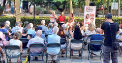 Pinchazo de Sumar en Valencia: ¡Sólo 20 personas! En un mitin con el ex alcalde Ribó