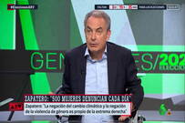 Un desquiciado Zapatero da varios manotazos a Ferreras en directo y se hace viral