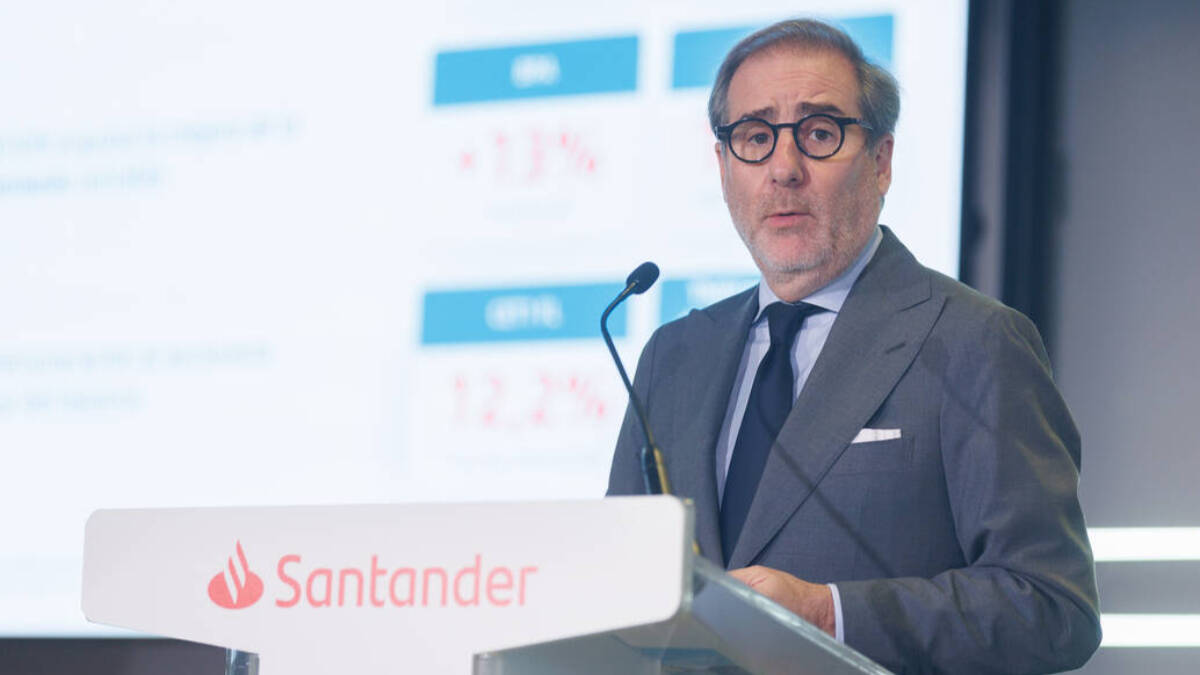 El consejero delegado de Grupo Santander, Héctor Grisi. 