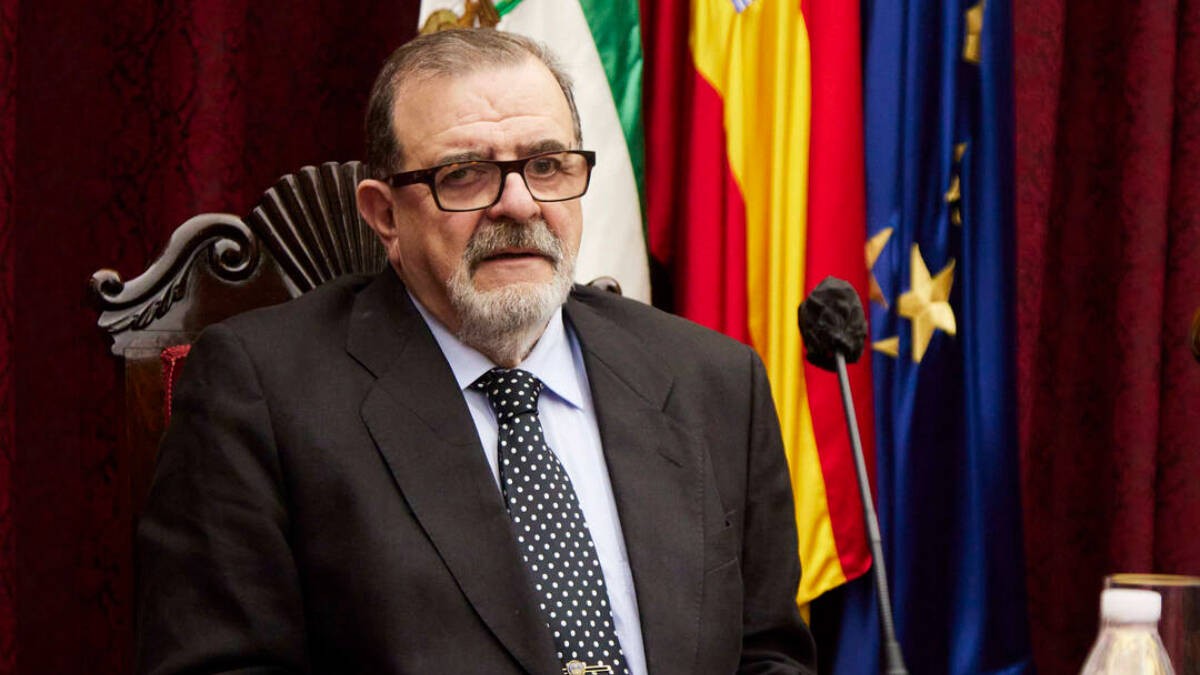 El expresidente de la Junta de Andalucía, José Rodríguez de la Borbolla. 