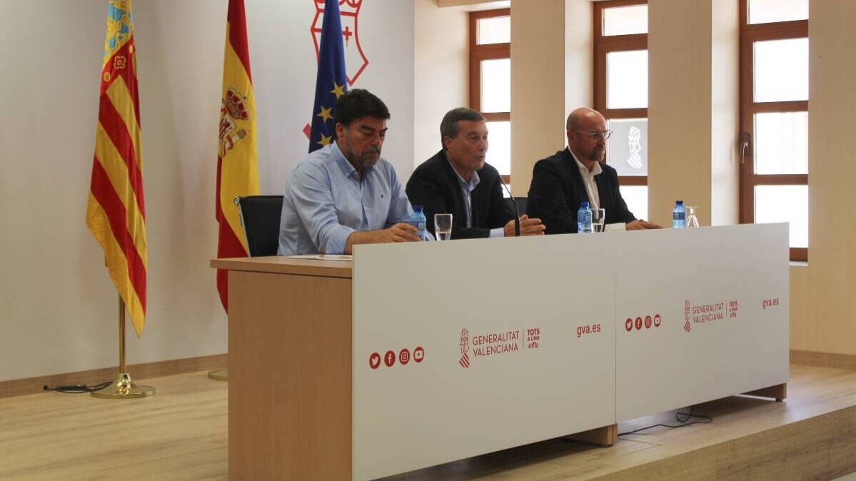 Rueda de prensa del Consell y del Alcalde de Alicante, Luis Barcala