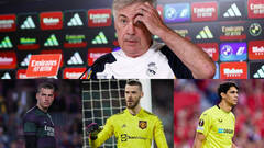 Ancelotti resuelve la duda de la portería del Madrid tras la lesión de Courtois