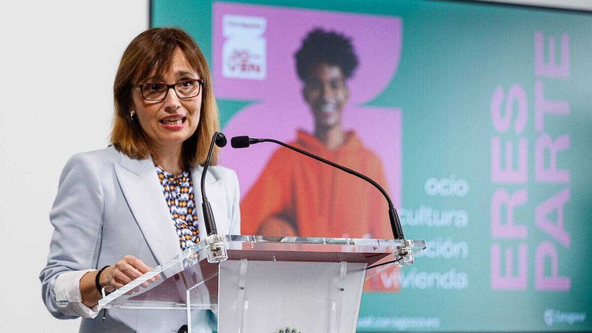 María Fe Antoñanzas, directora del Instituto Aragonés de la Mujer. Europa Press.