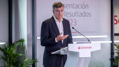 Los depósitos de Santander para las grandes empresas ronda el euríbor