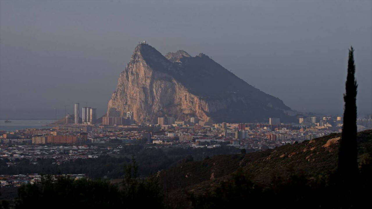 Imagen del Peñón de Gibraltar.