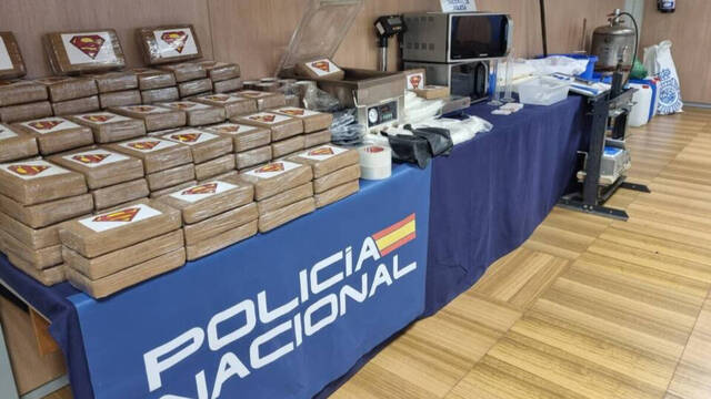 La Policía Nacional anuncia ‘el golpe del siglo’ al tráfico de drogas en España