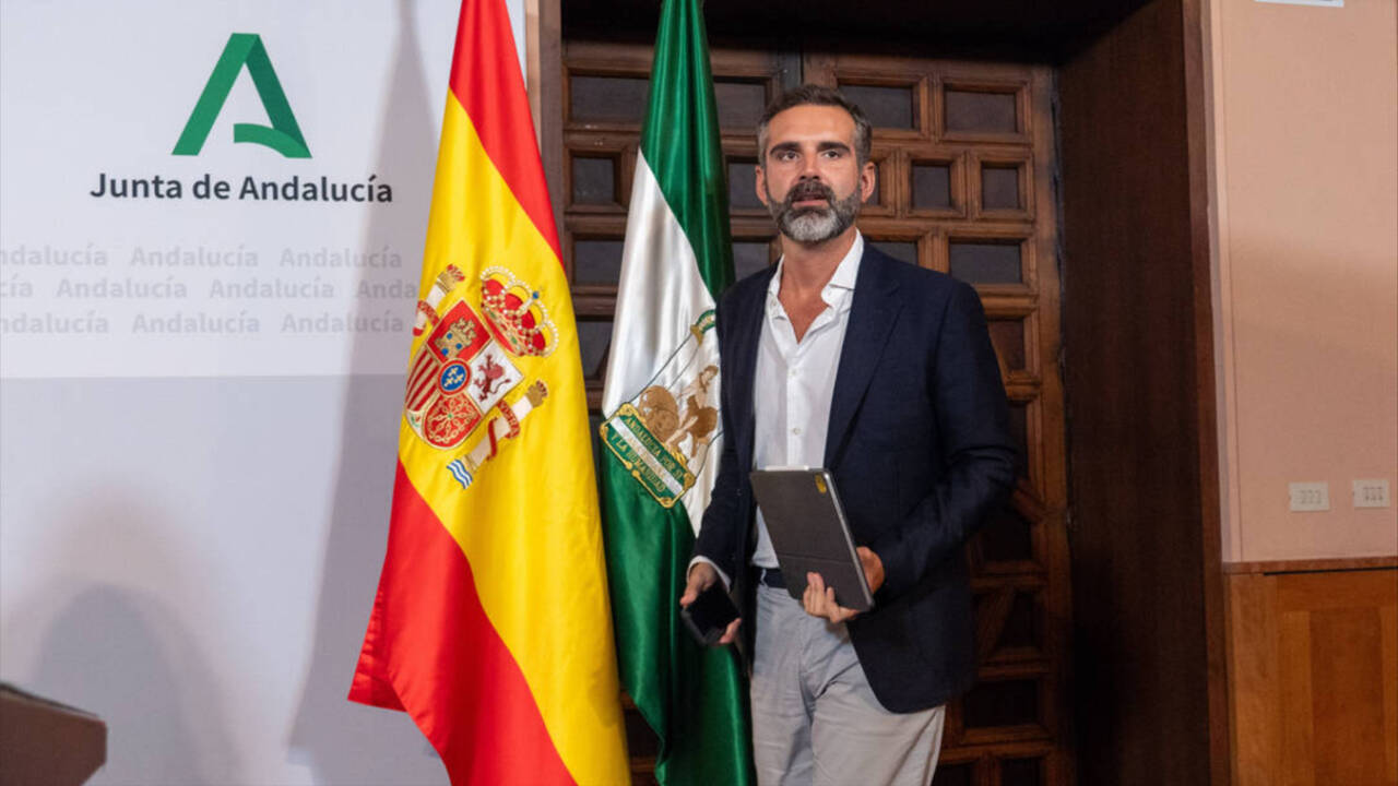 El portavoz del Gobierno andaluz, Ramón Fernández-Pacheco.