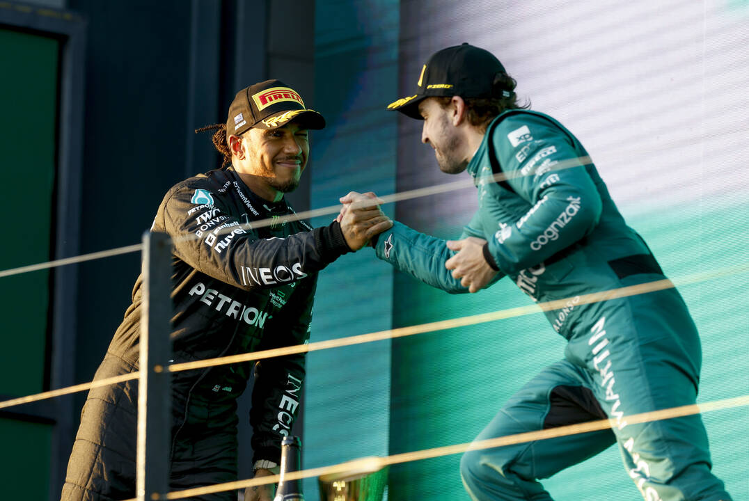 Hamilton y Alonso, eternos rivales