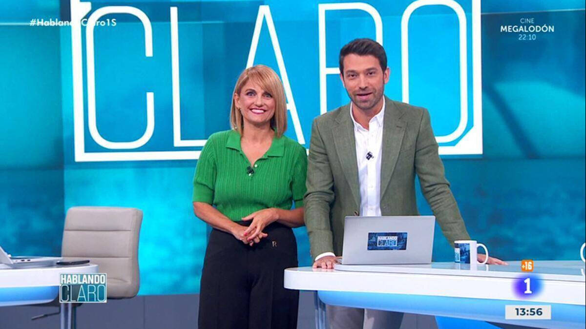 Lourdes Maldonado y Marc Calderó se han despedido de la audiencia de TVE