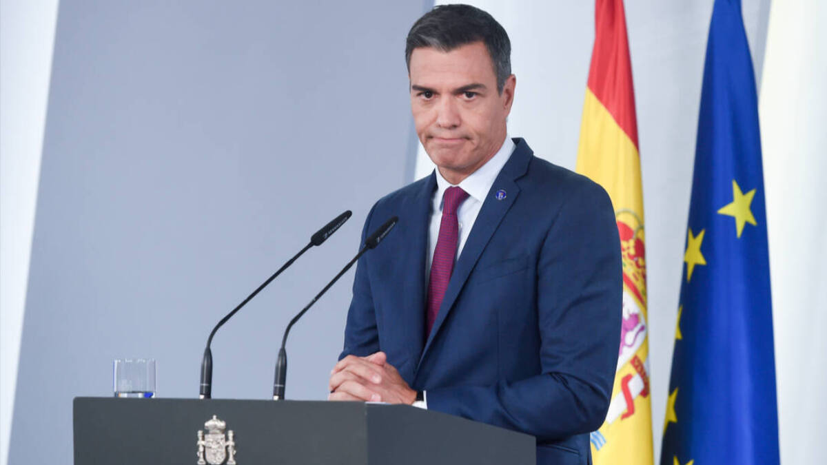 El presidente del Gobierno en funciones y líder del PSOE, Pedro Sánchez.