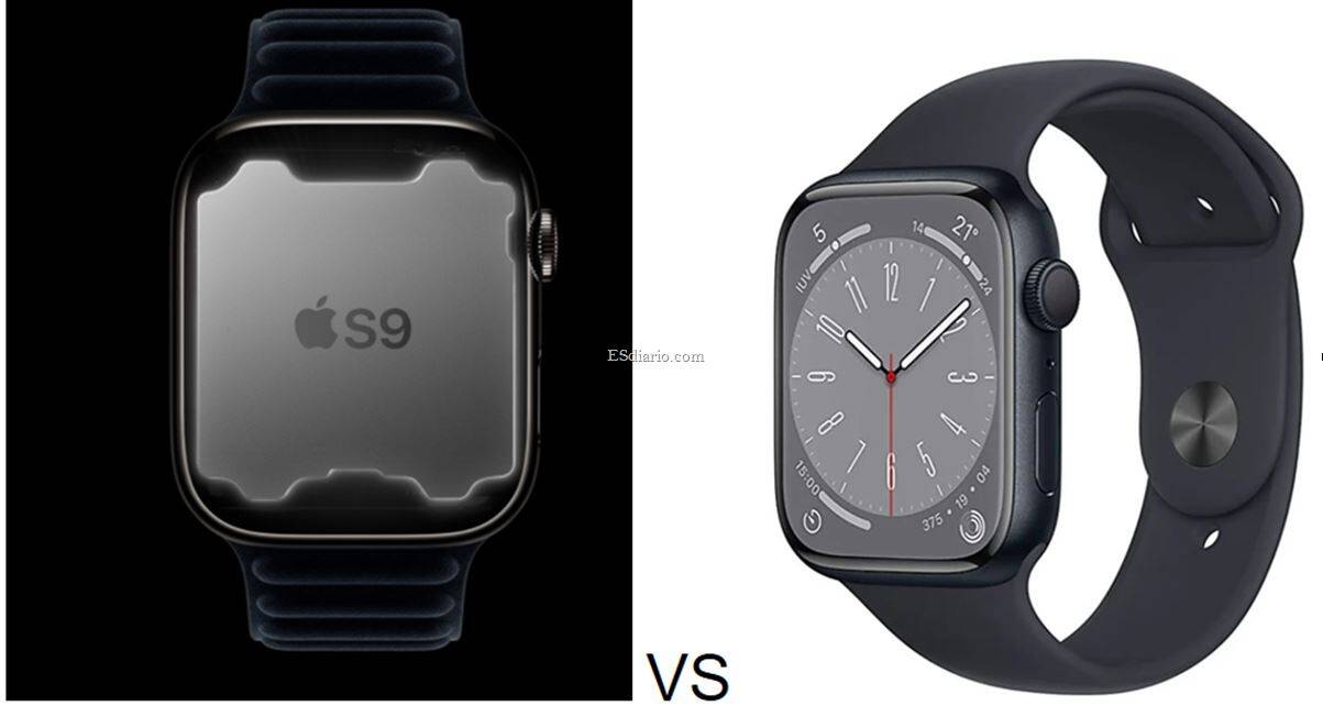 Diferencias Apple Watch Series 9 y Series 8