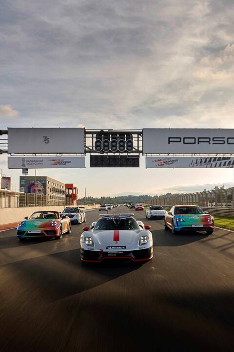 Porsche celebra su 75º aniversario