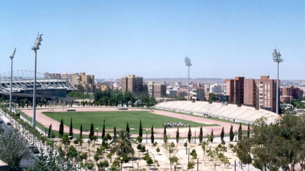 Estadio atletismo Joaquín Villar, Alicante.