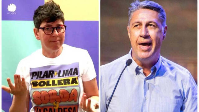 La candidata podemita ‘sorda y bollera’ reaparece ¡Con Xavier García Albiol!