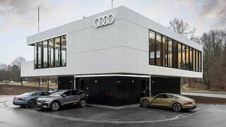 Audi inaugura un nuevo Audi Charging Hub en Múnich