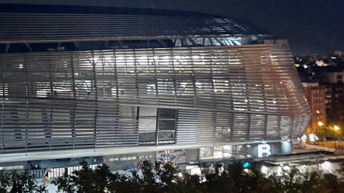 Aspecto exterior del Nuevo Bernabéu