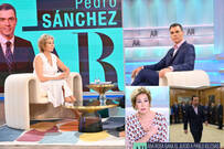 Ana Rosa Quintana noquea a Sánchez y a Pablo Iglesias a horas de su estreno en Telecinco