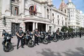 El Ayuntamiento de Valencia adquiere quince 'motos' nuevas para la Policía Local