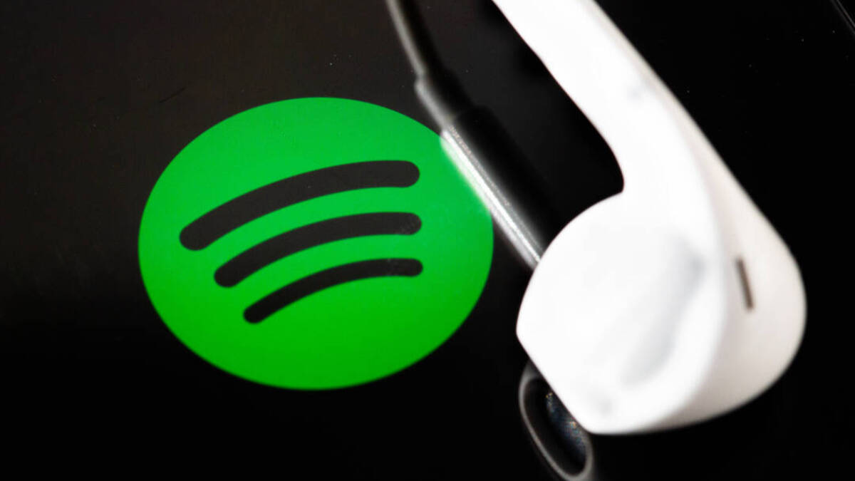 El clásico logo de Spotify, rey absoluto de la industria del streaming de audio.