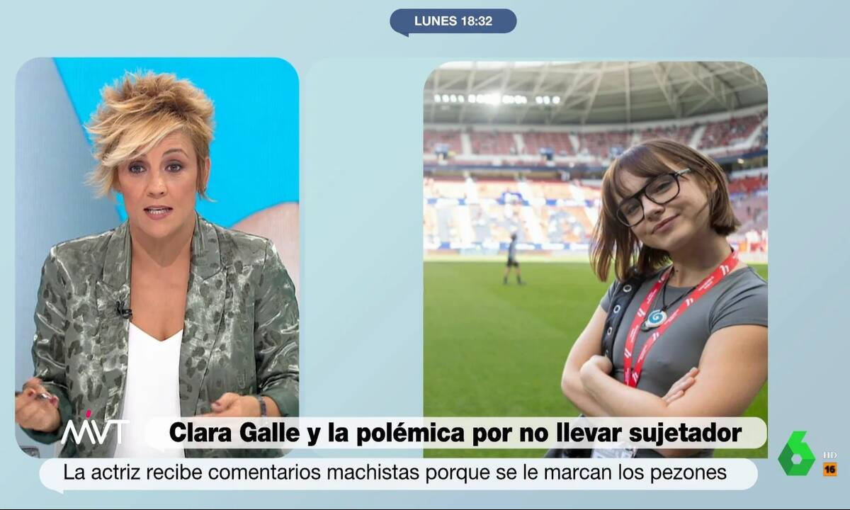 Cristina Pardo estalla contra la comentarios machistas hacia Clara Galle.