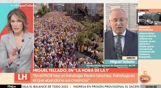 Censura en TVE: Intxaurrondo reprende a un diputado del PP por atacar a Sánchez
