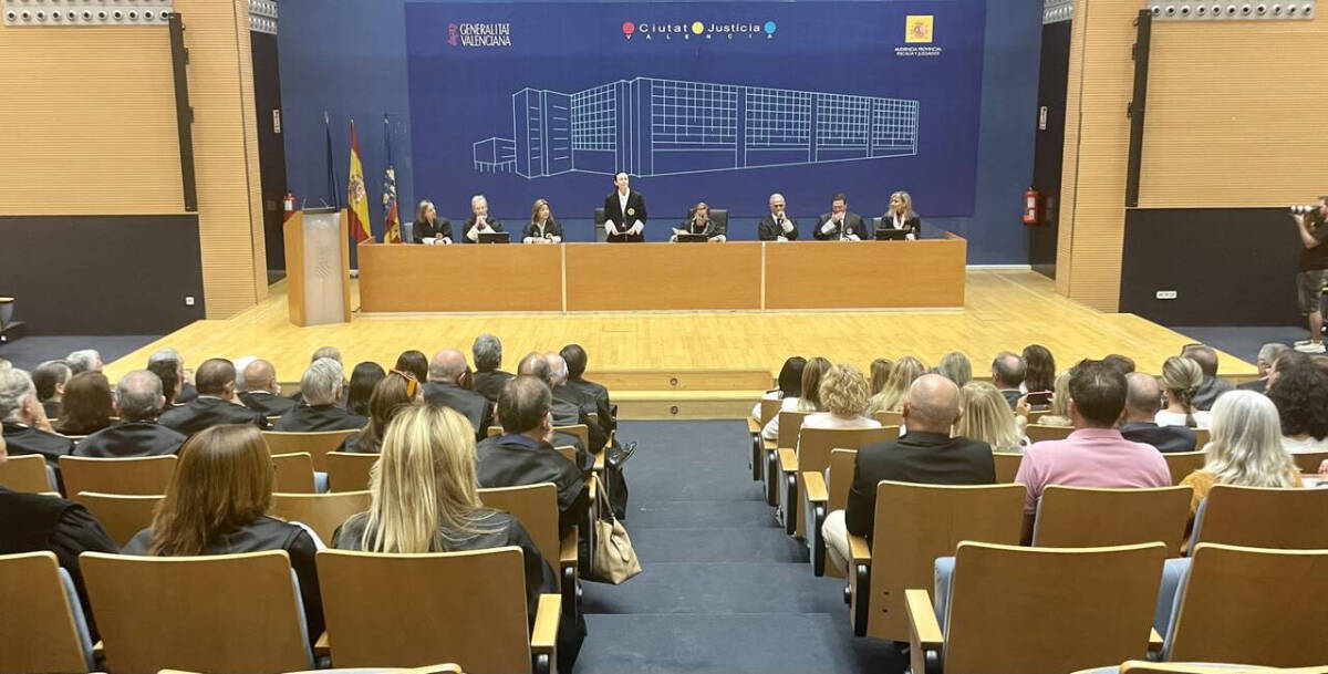 Acto de Apertura del Año Judicial del Tribunal Superior de Justicia de la Comunidad Valenciana.