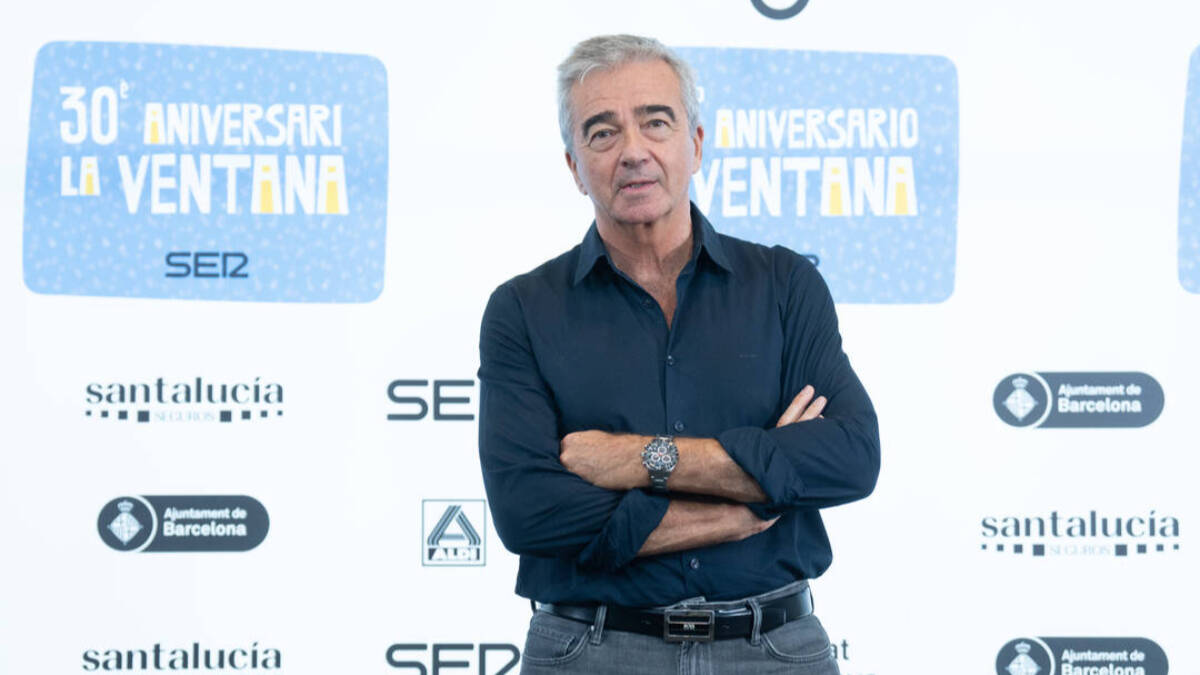 Carles Francino, la semana pasada, en el especial por los 30 años del programa "La Ventana". 