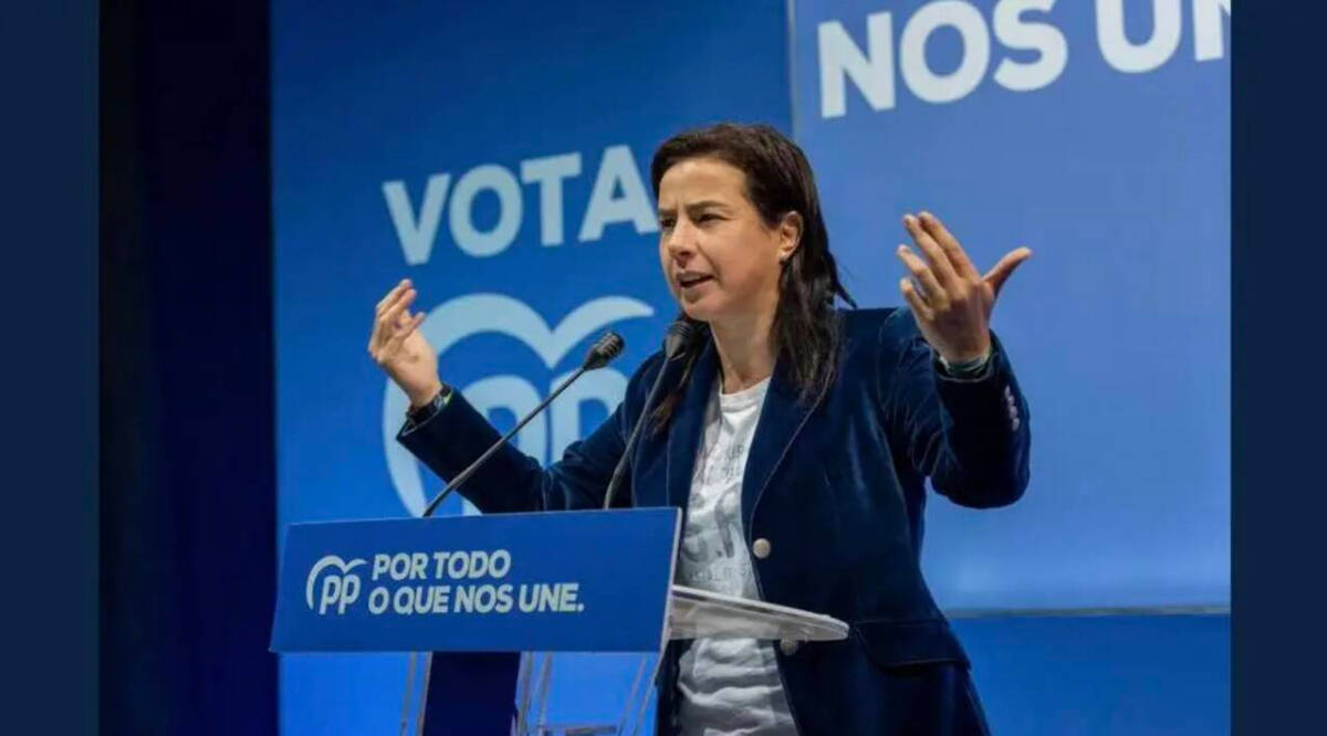 La diputada del PP, Ana Vázquez