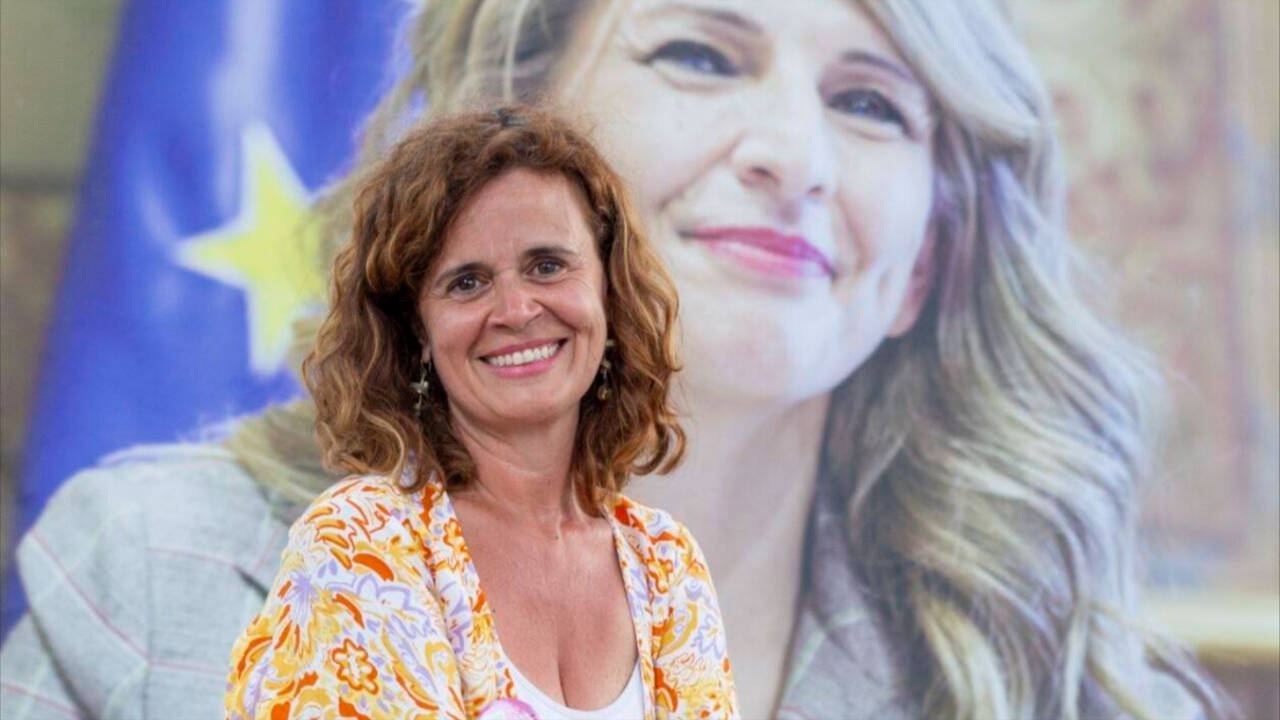 La presidenta de Más País Andalucía, Esperanza Gómez.