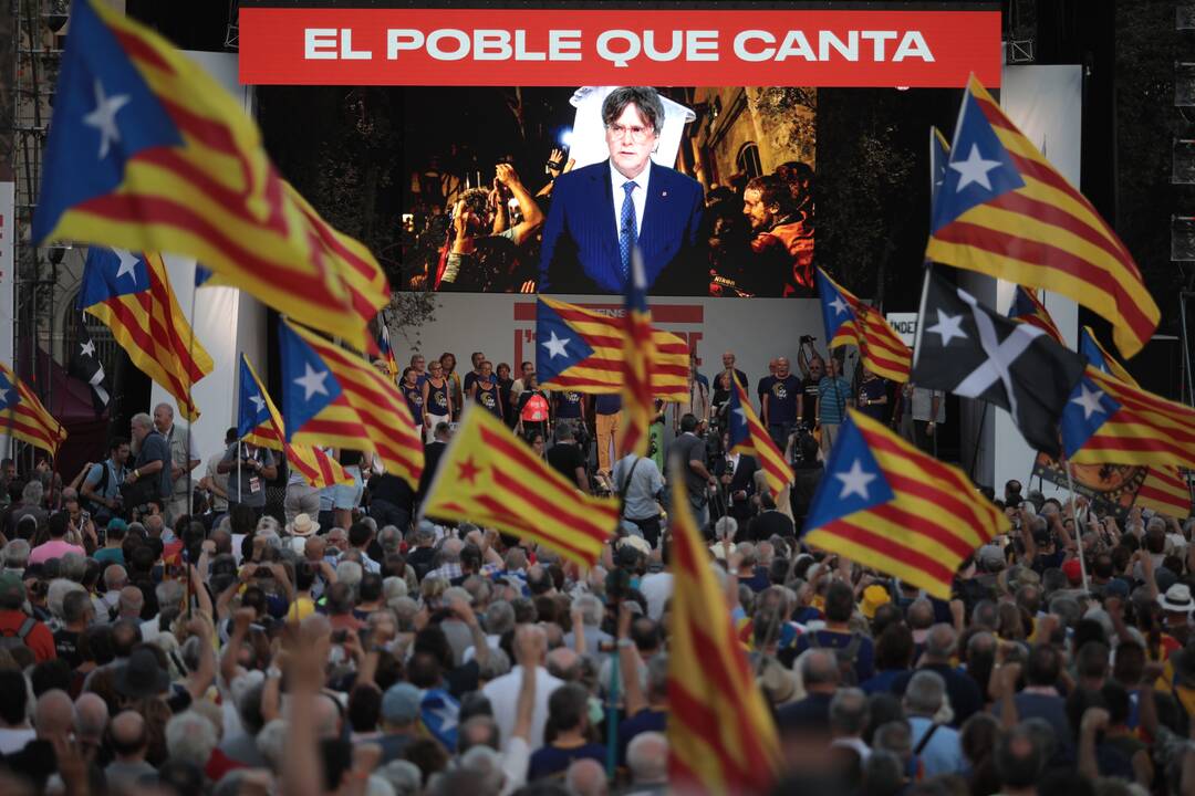 El ex presidente de la Generalitat catalana, Carles Puigdemont.