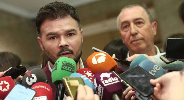 Rufián le hace el trabajo a Compromís y pide el Derecho Civil Valenciano