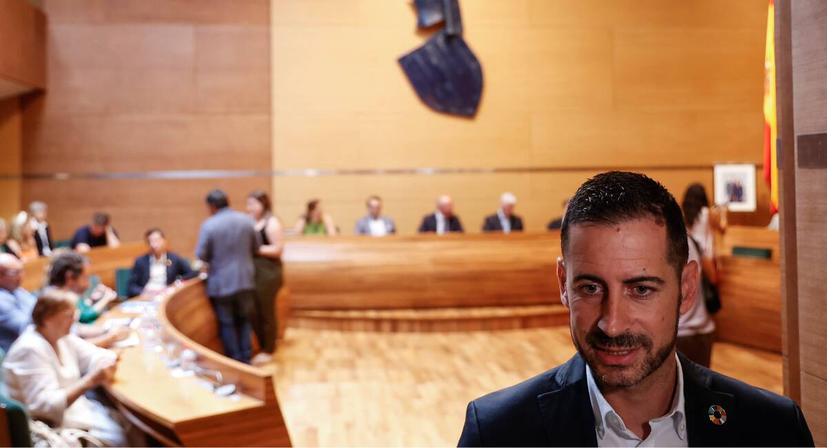 Carlos Fernández Bielsa en la Diputación de Valencia - EUROPA PRESS