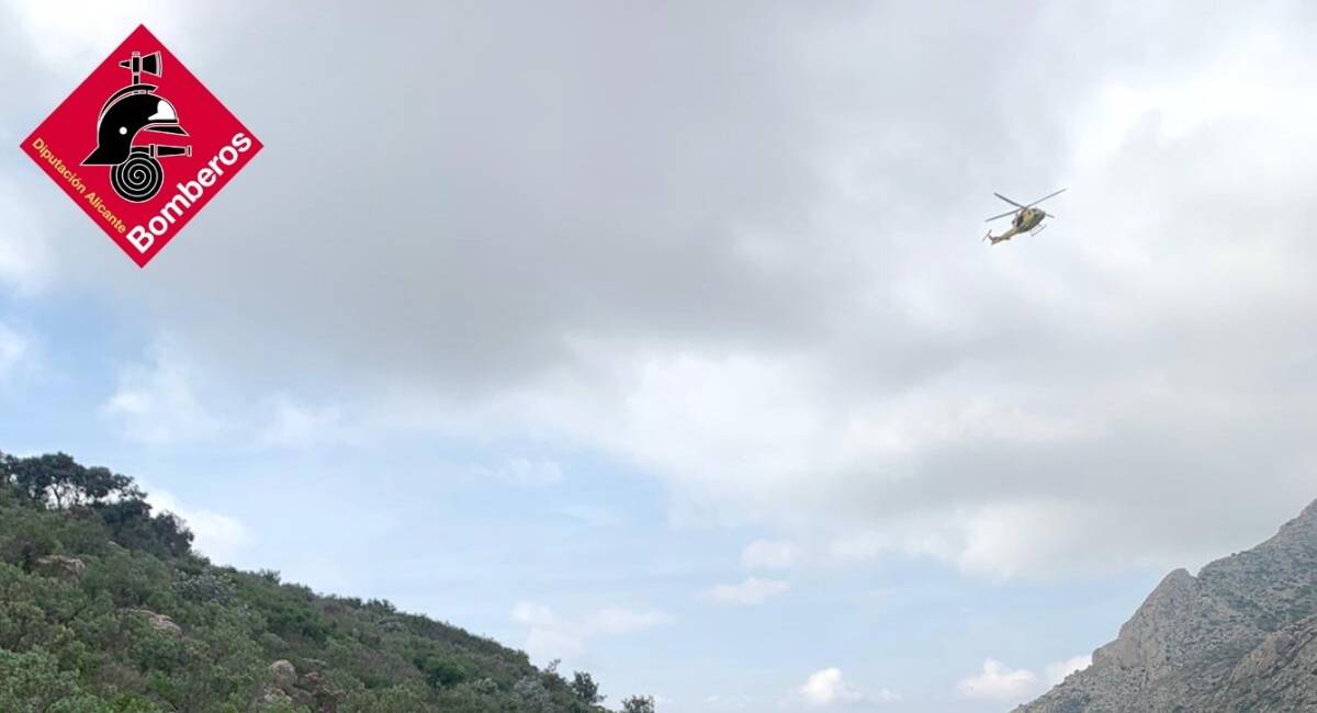 Helicóptero de rescate bomberos Alicante - BOMBEROS ALICANTE