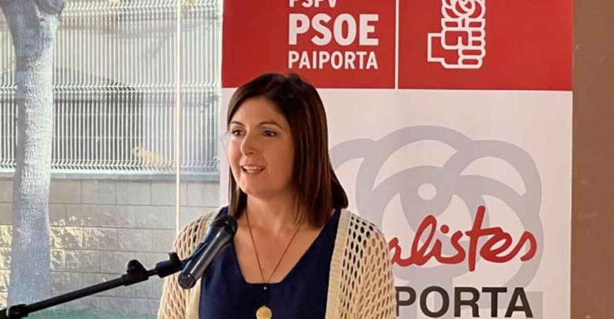 Maribel Albalat, alcaldesa de Paiporta