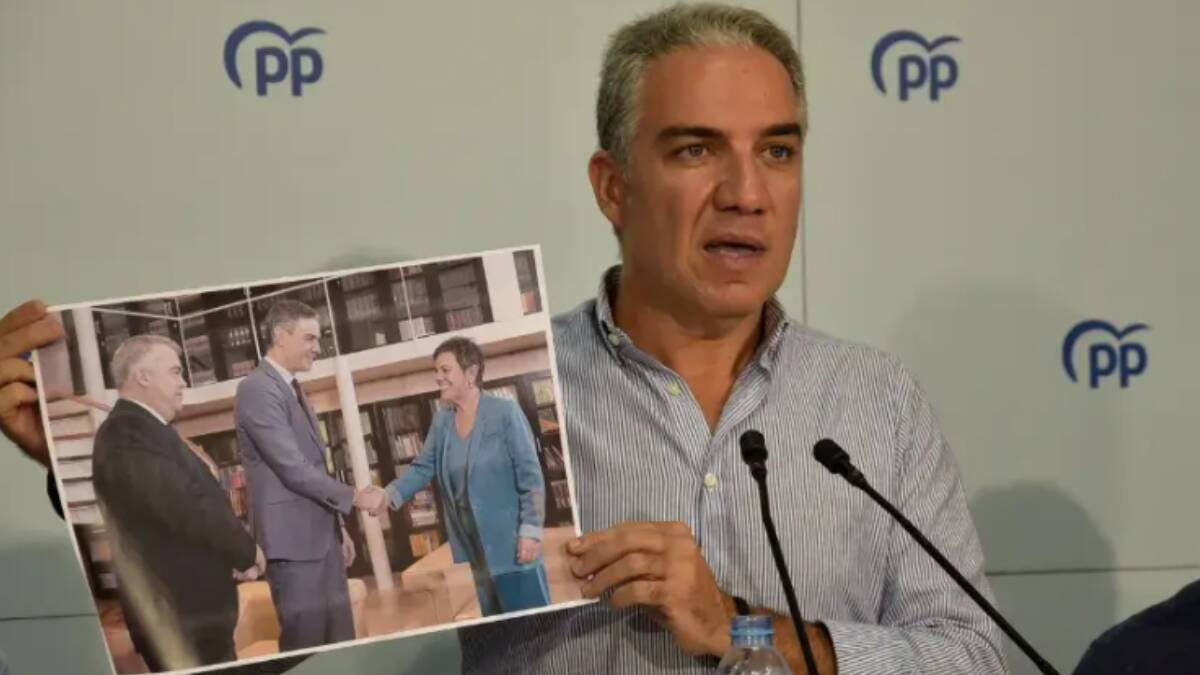La cruda advertencia del PP: La foto con Bildu perseguirá a Sánchez toda su vida