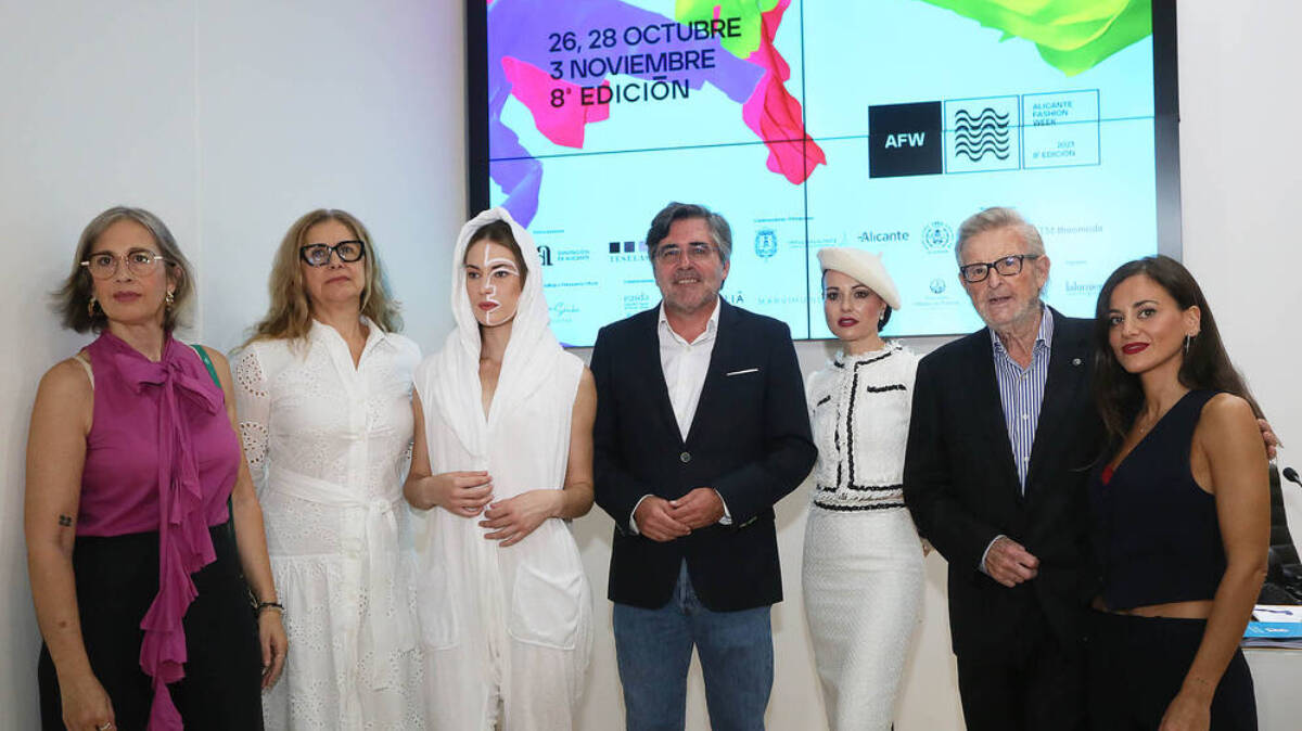 Presentación de la 8ºEdición de la 'Alicante Fashion Week'