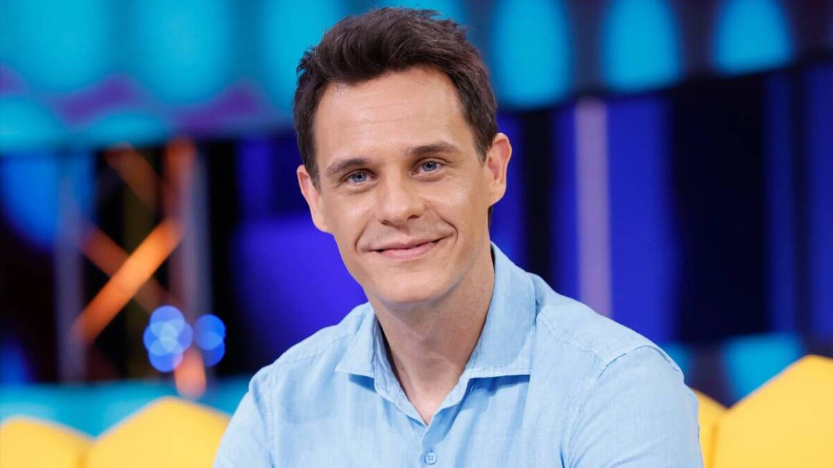 Christian Gálvez, presentador de Telecinco.